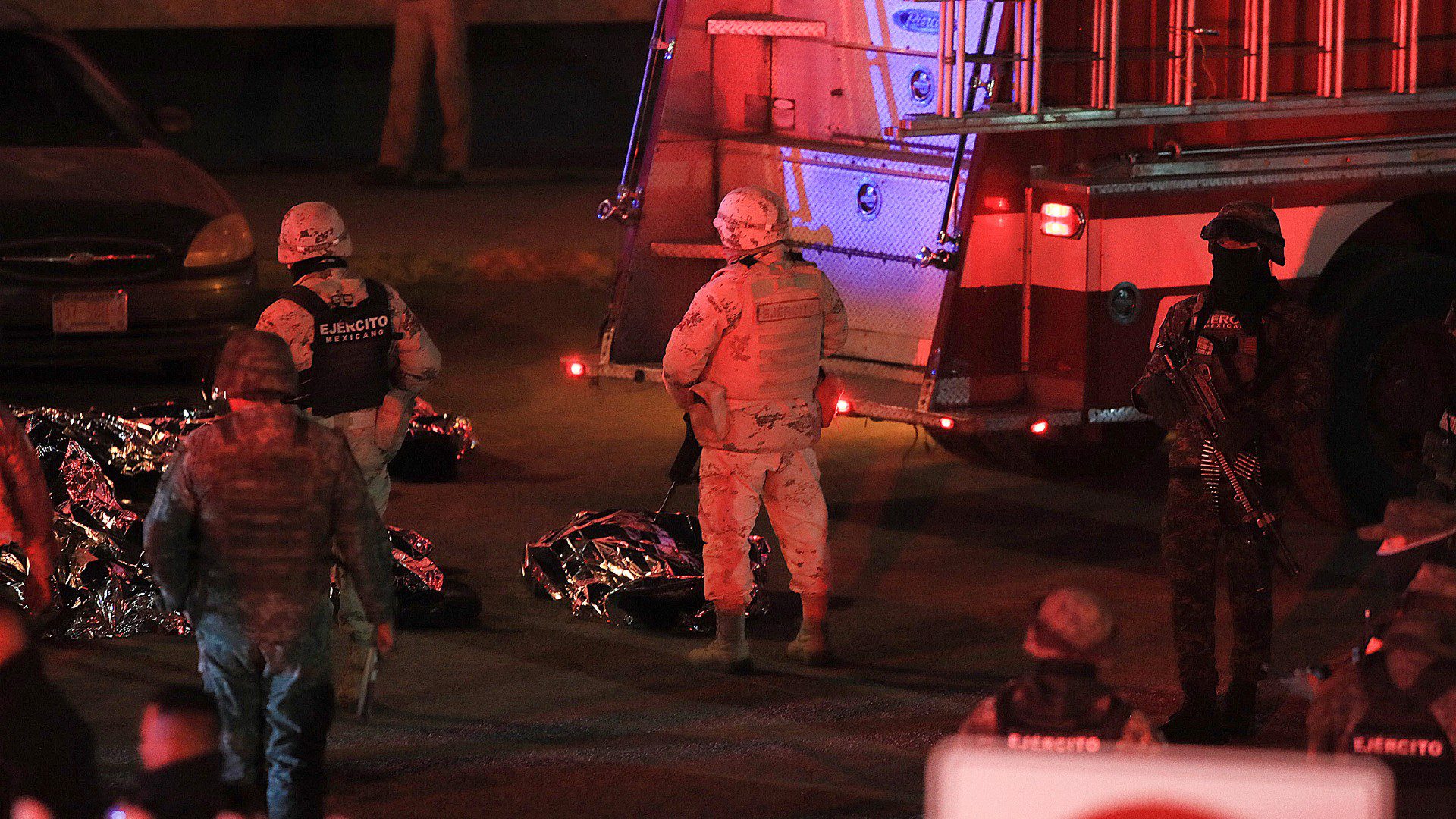 Incendio Centro de Migrantes - Foto: EFE