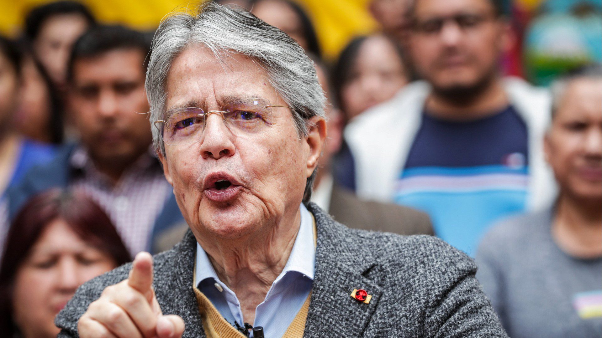 Guillermo Lasso, presidente de Ecuador (AFP)