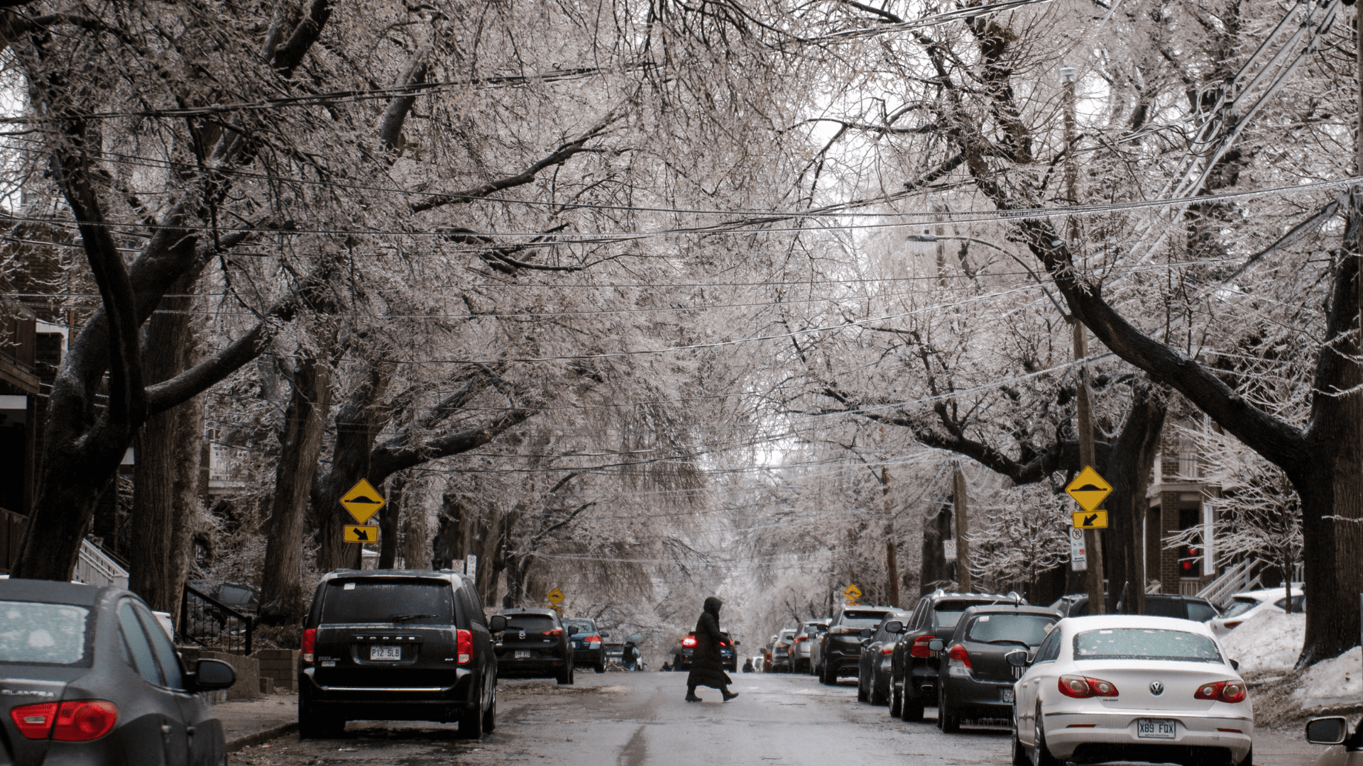Canadá enfrenta tormenta de hielo - Foto AFP
