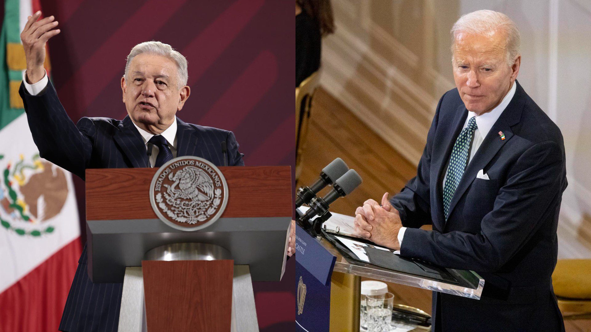Andrés Manuel López Obrador y Joe Biden (EFE)