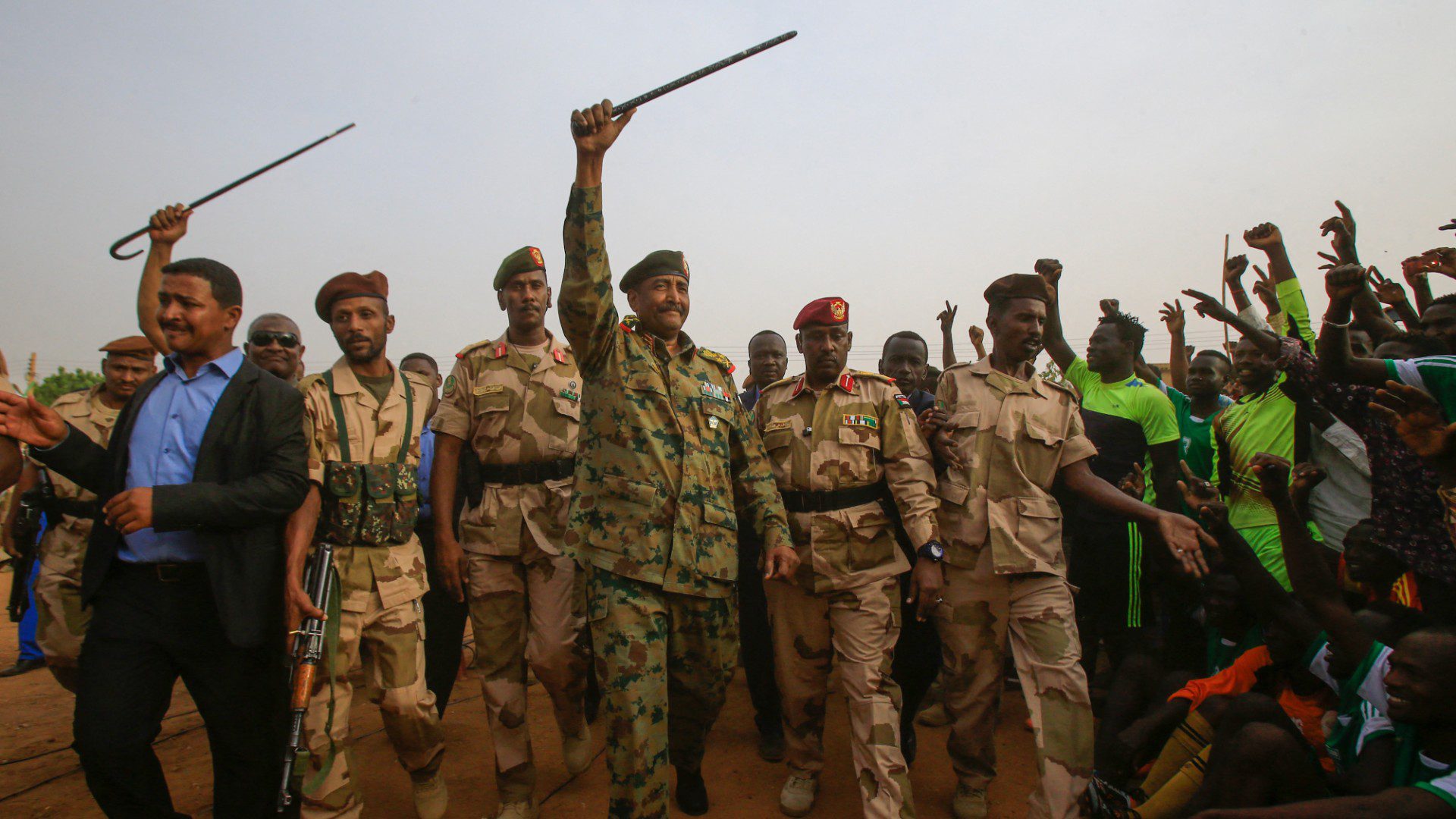 Militares en Sudán (AFP)