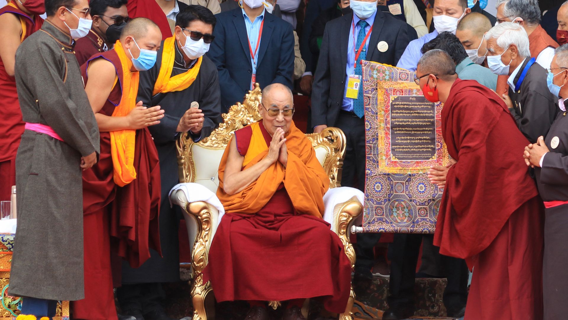 Dalái Lama, líder espiritual - Foto tomada de AFP