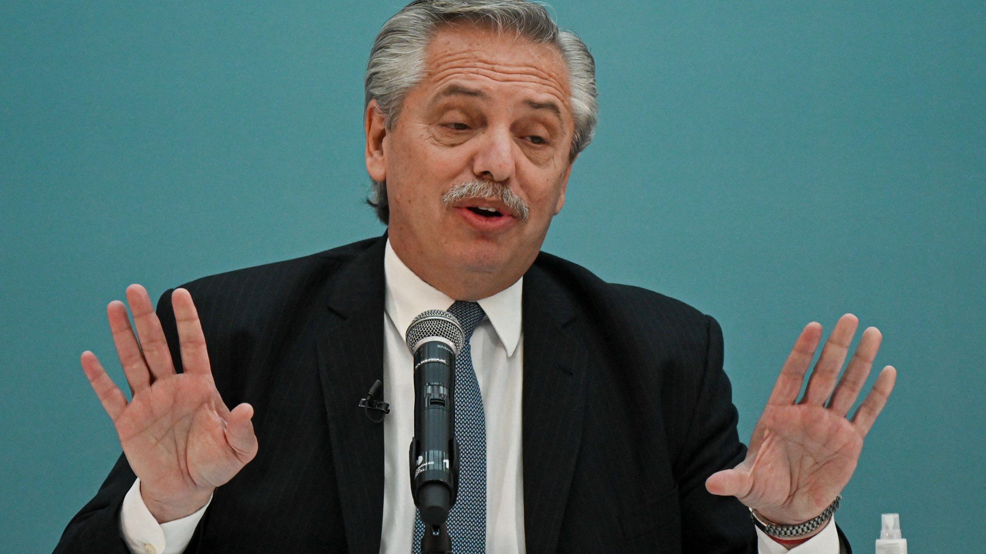 Presidente de Argentina, Alberto Fernández. (AFP)