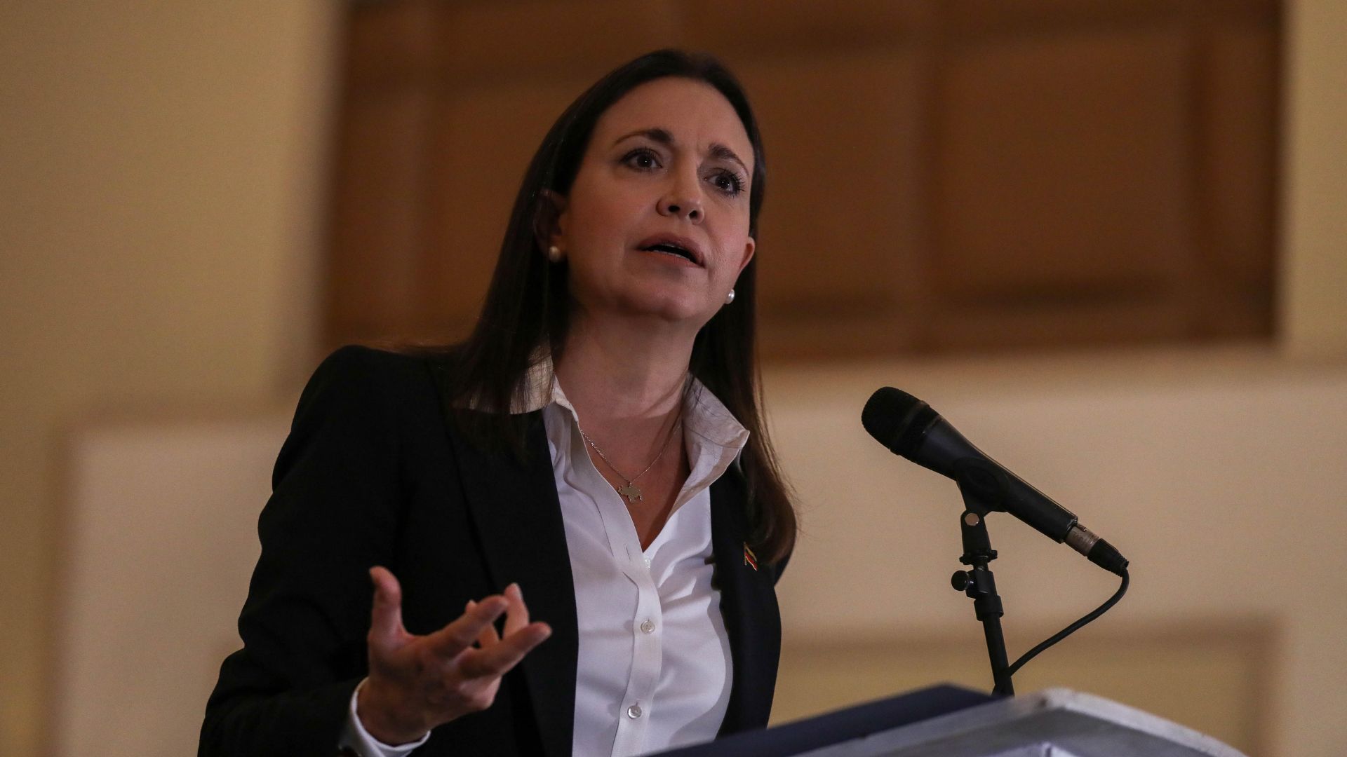 María Corina Machado, precandidata presidencial - EFE