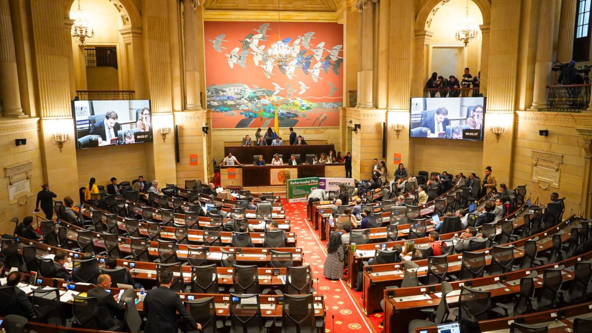 Debate Reforma a la Salud - Foto: @carolinacorcho