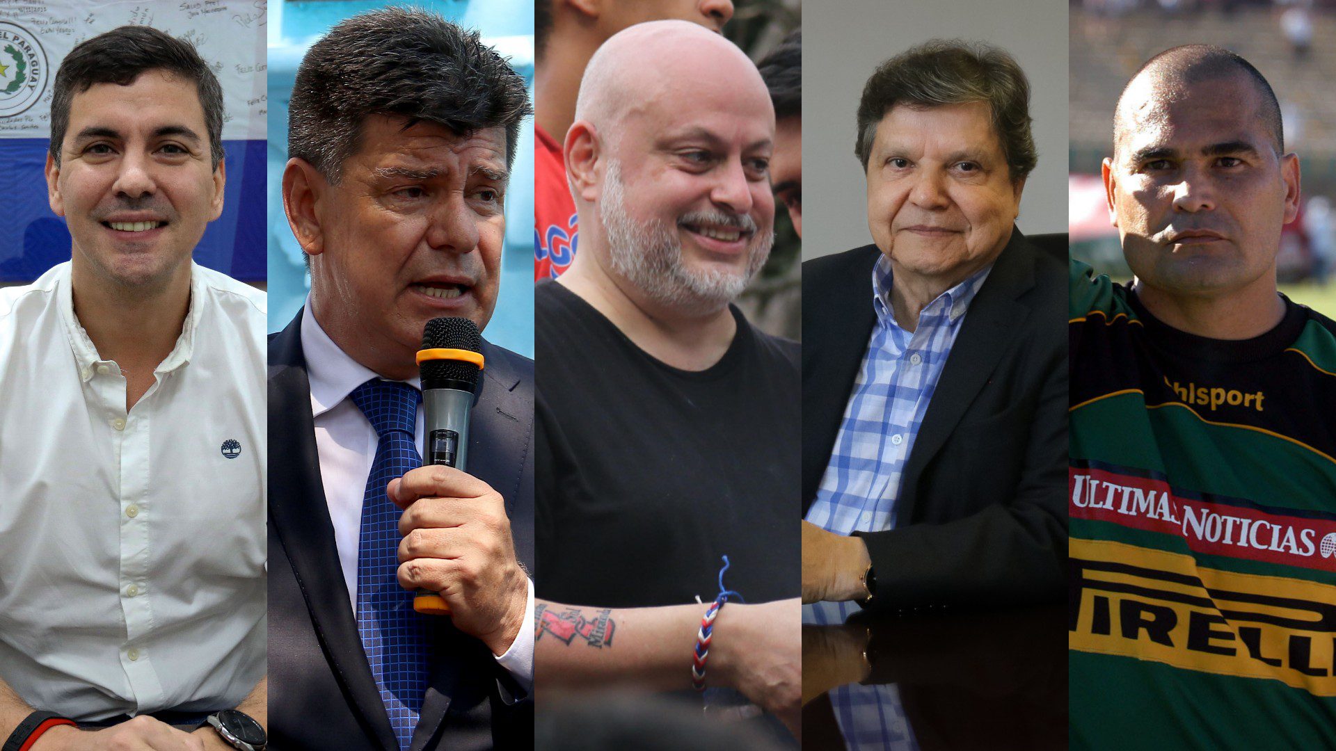 Candidatos a la presidencia de Paraguay (EFE)