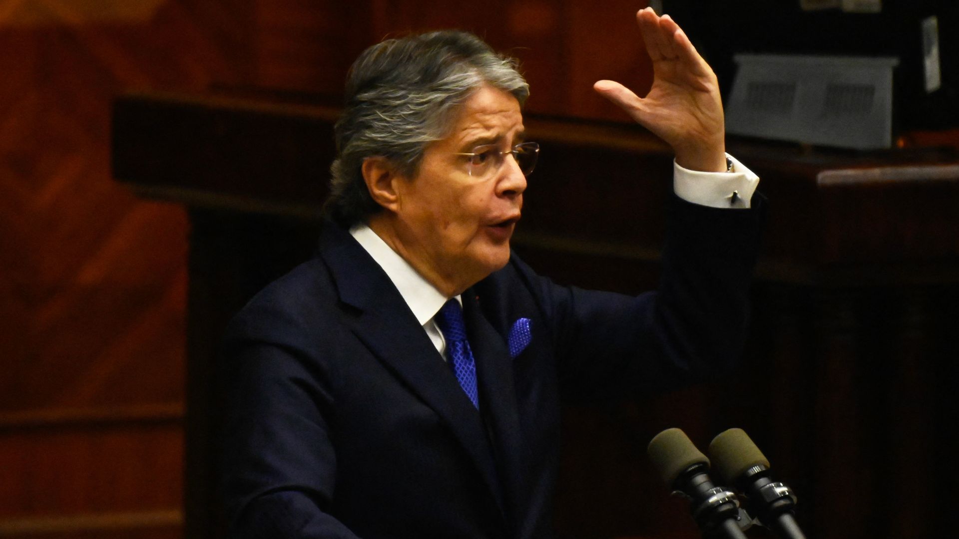 Guillermo Lasso, presidente de Ecuador - Foto: AFP