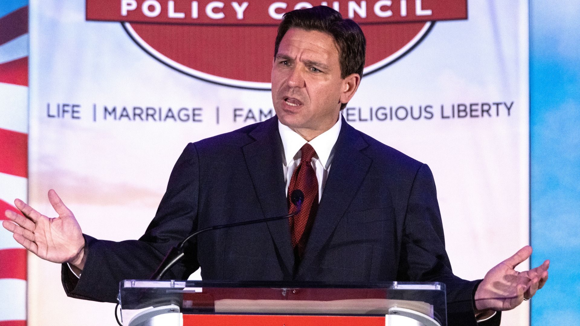 Ron DeSantis, gobernador de Florida - Foto de EFE