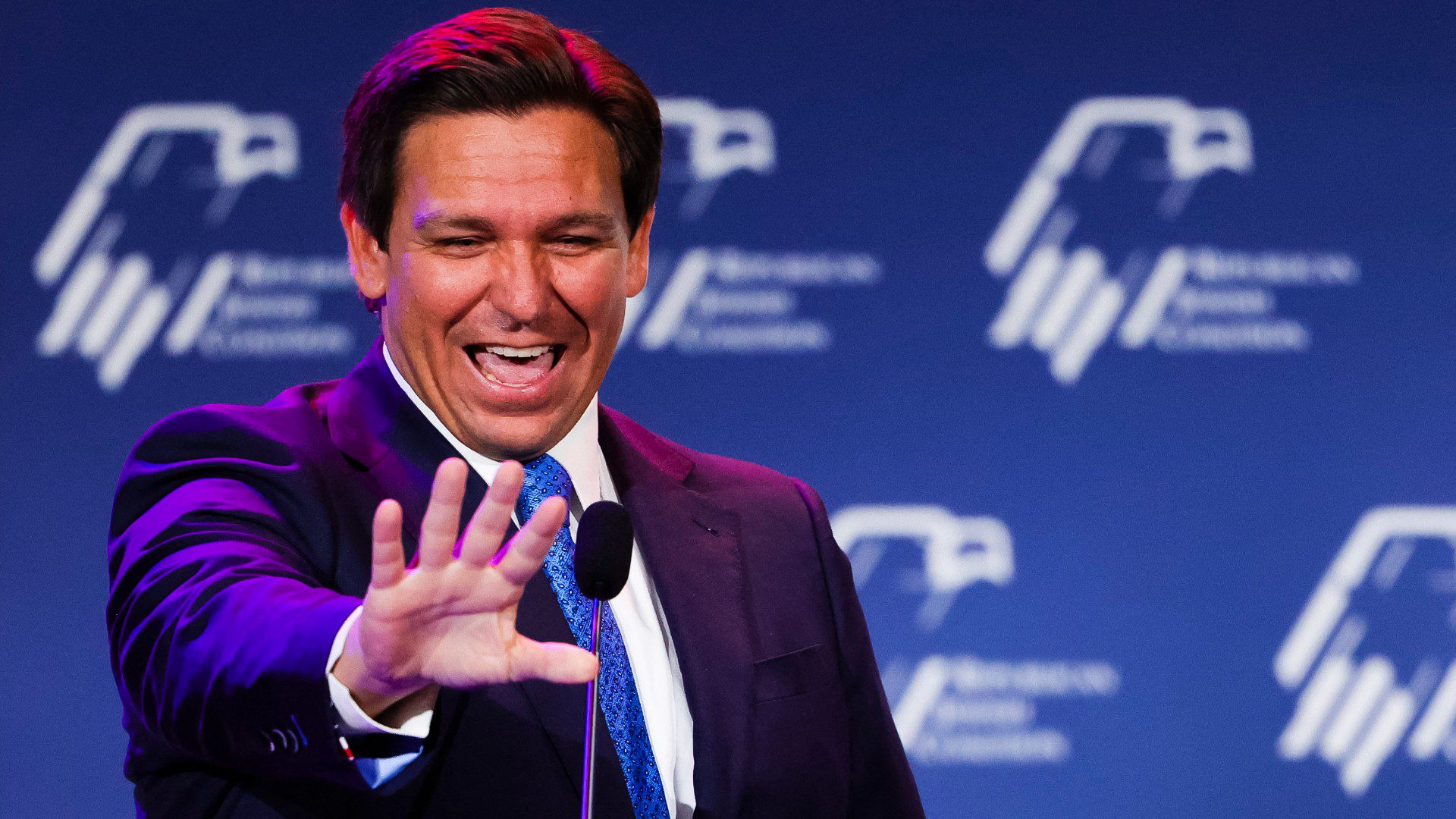 Ron DeSantis, gobernador de Florida. (AFP)