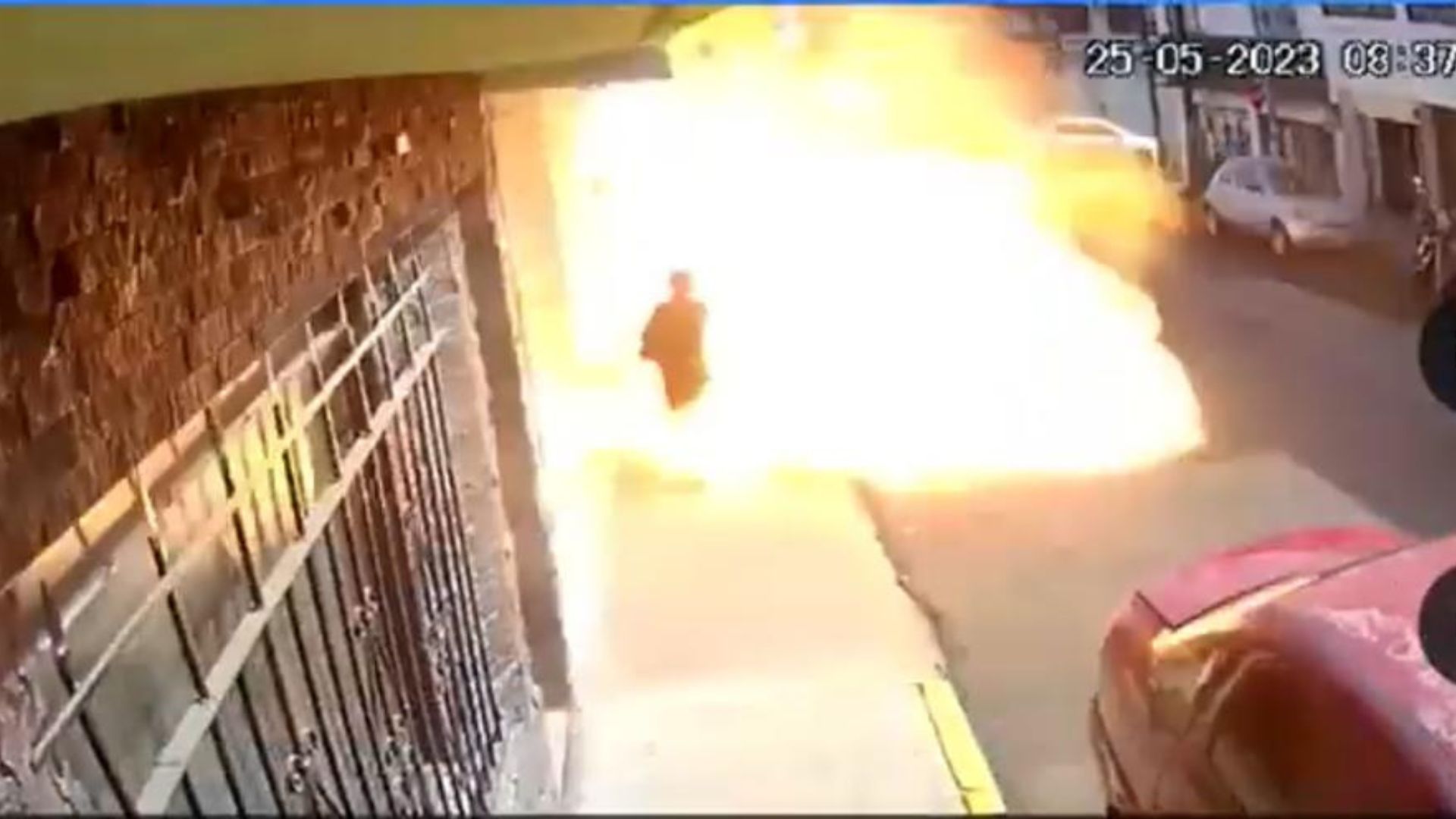 Explosión de panadería en México - Foto: captura de video