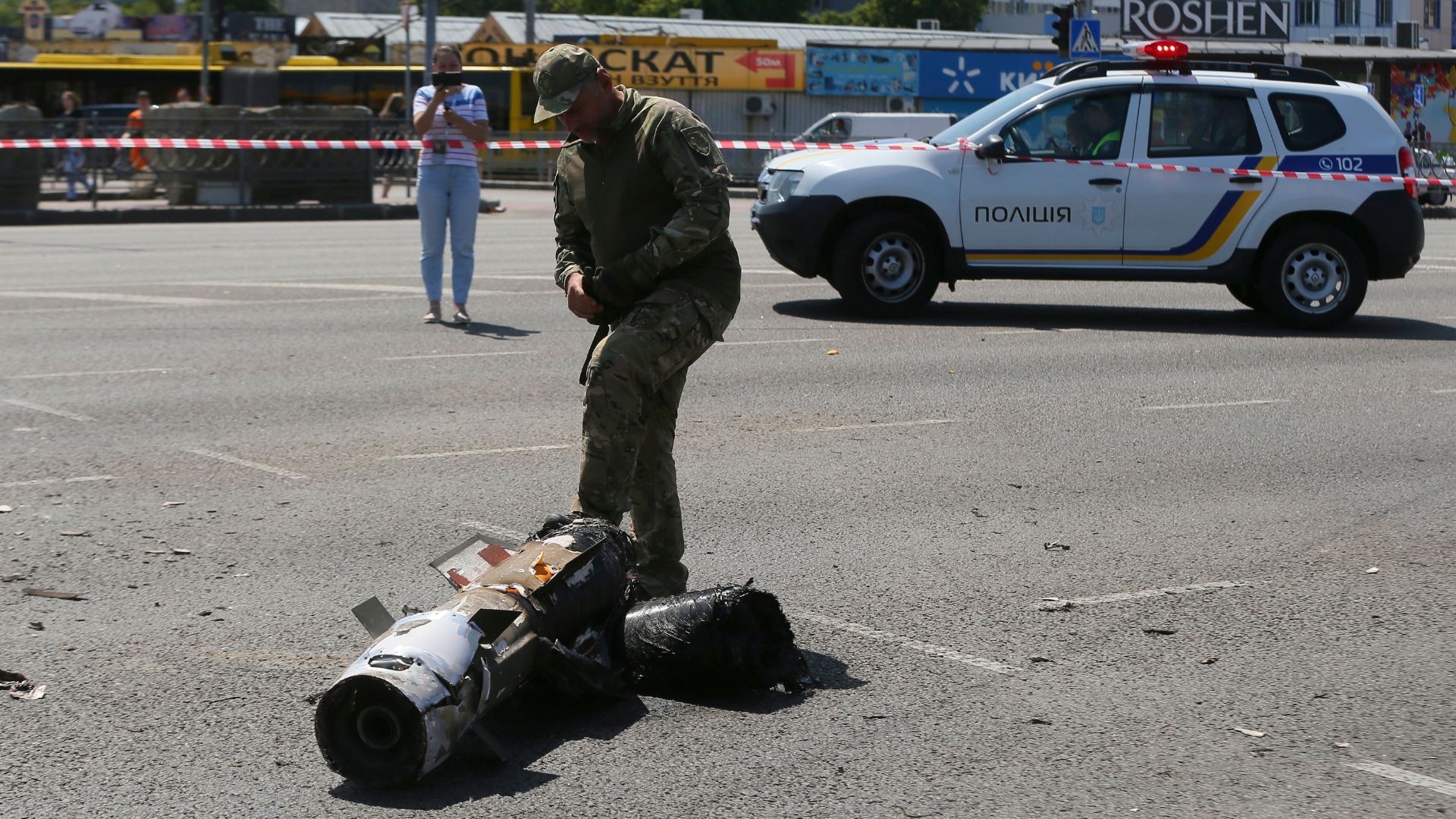 Ataque en Kiev - Foto de EFE