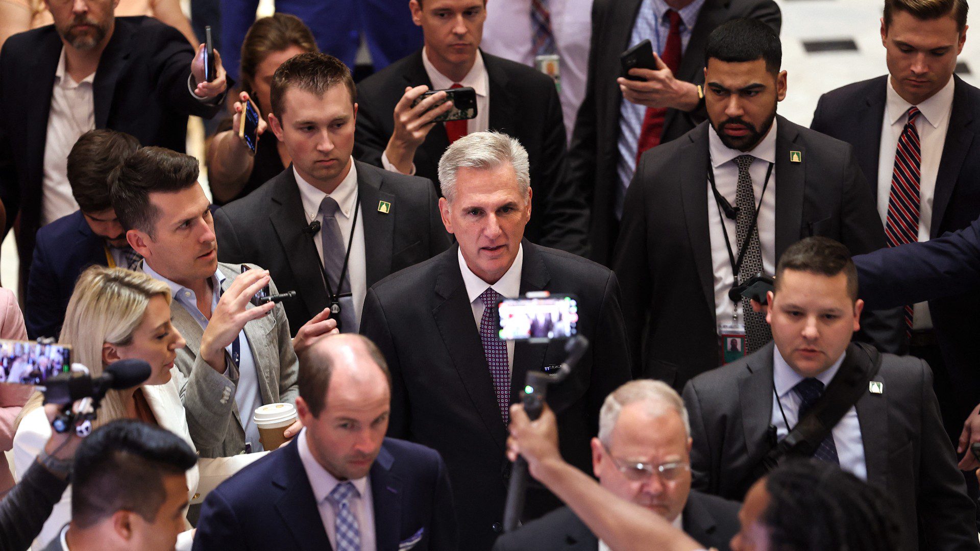 Kevin McCarthy, presidente de la Cámara de Representantes de EE. UU. - Foto: AFP