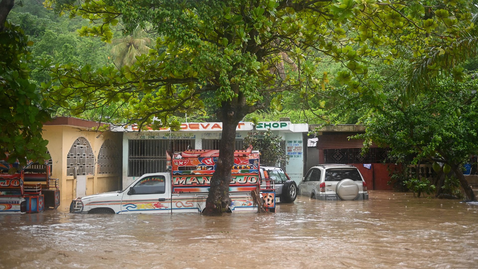 Inundaciones en Haití - Foto de AFP