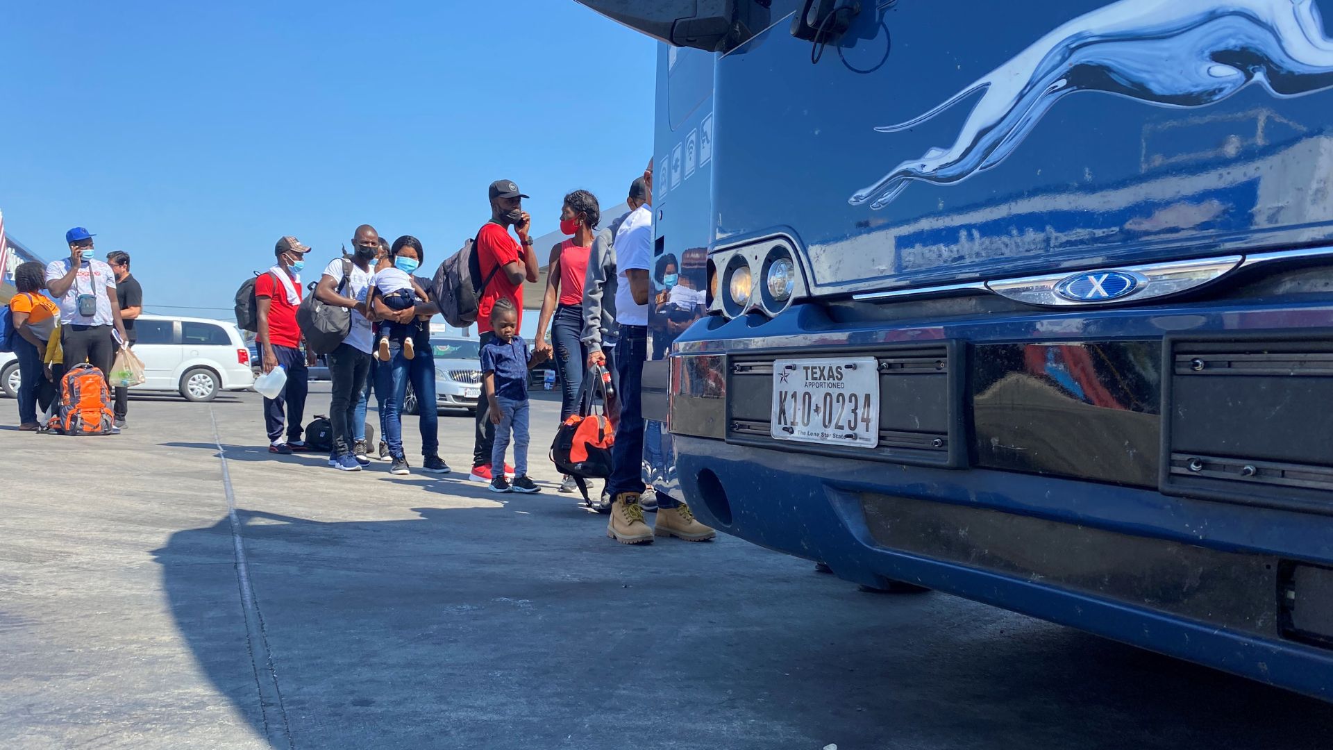 Segundo avión con migrantes - Foto de EFE