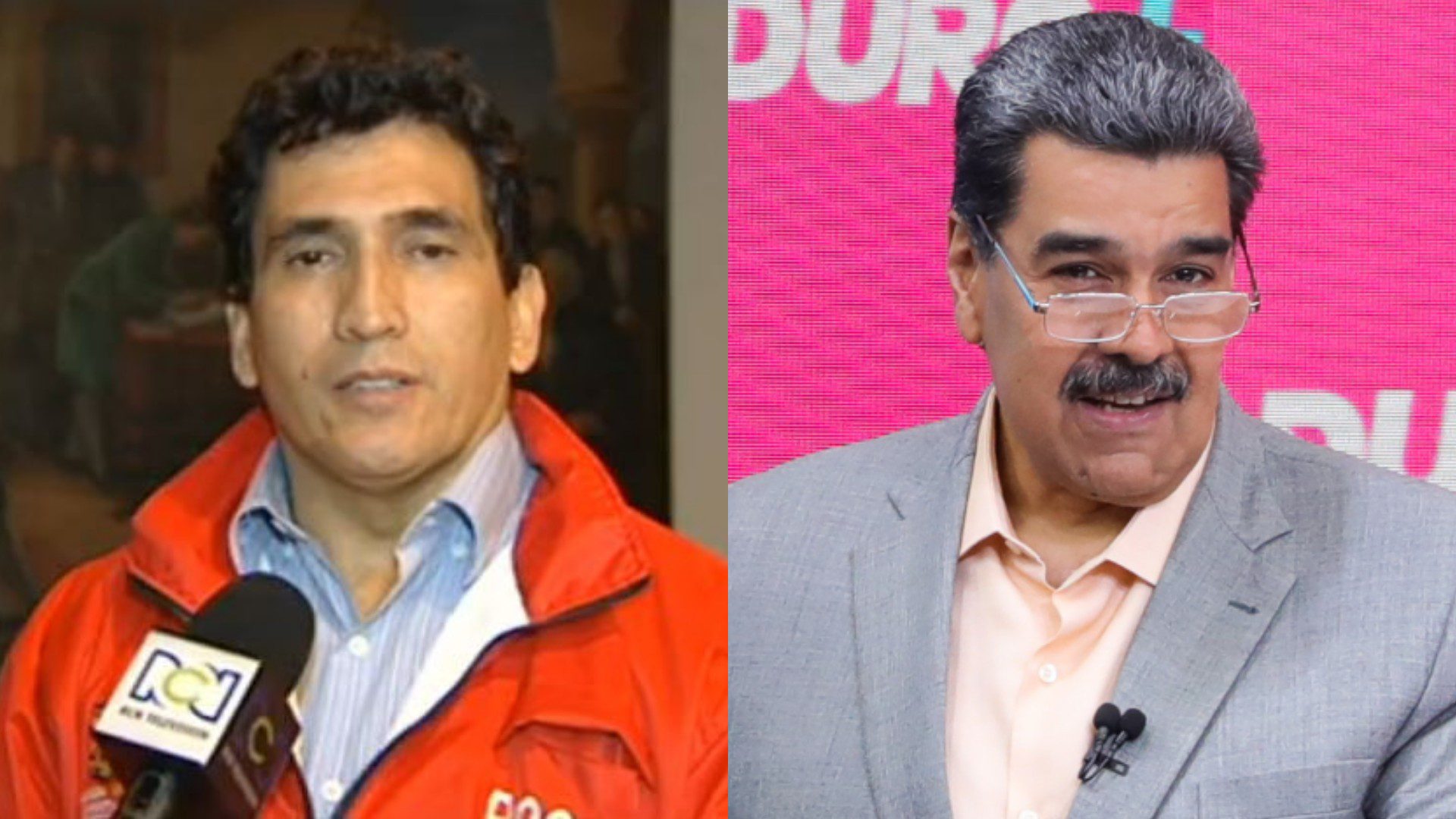 Milton Rengifo, Nicolás Maduro - Foto: EFE