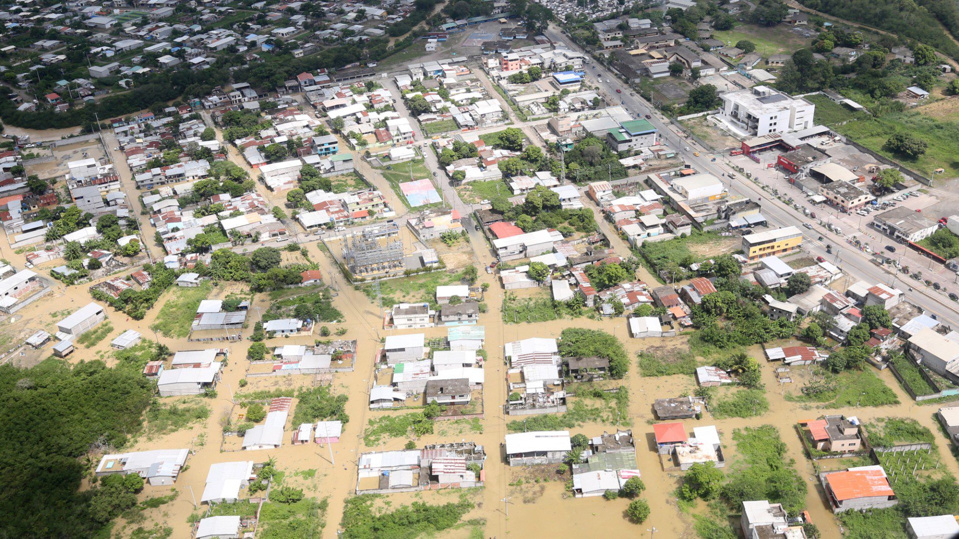 Inundaciones en Ecuador | Foto: EFE