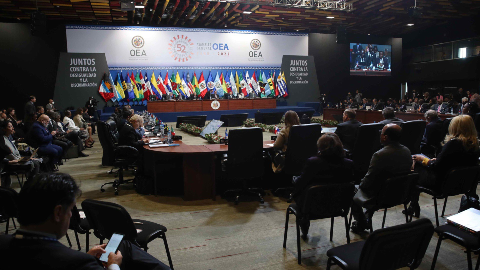 52 Asamblea General de la OEA (EFE)