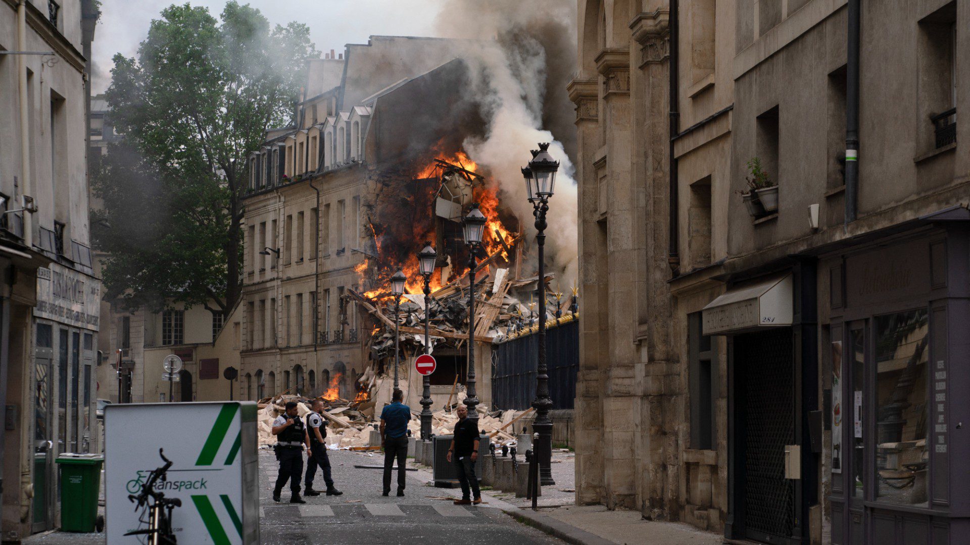 Explosión en Paris - Foto: EFE