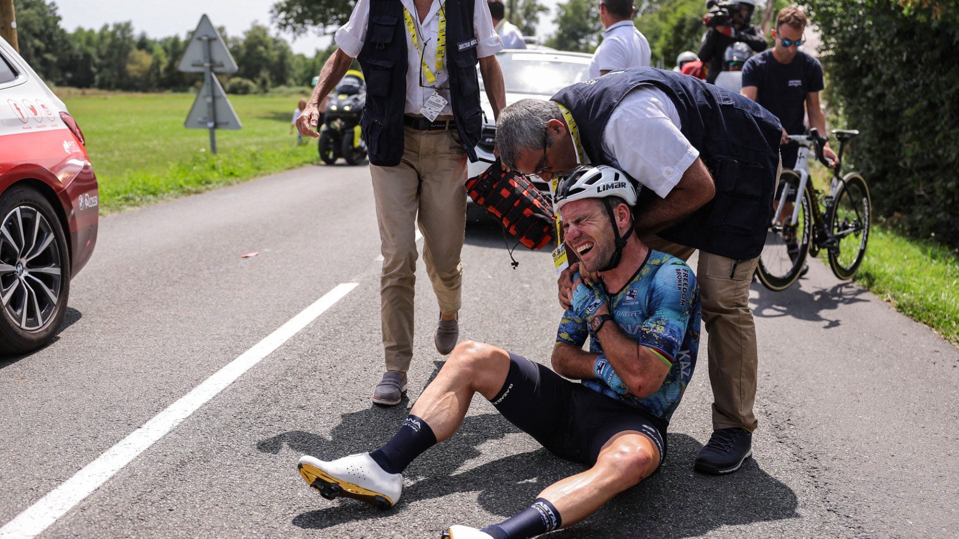 Mark Cavendish, ciclista británico (AFP)