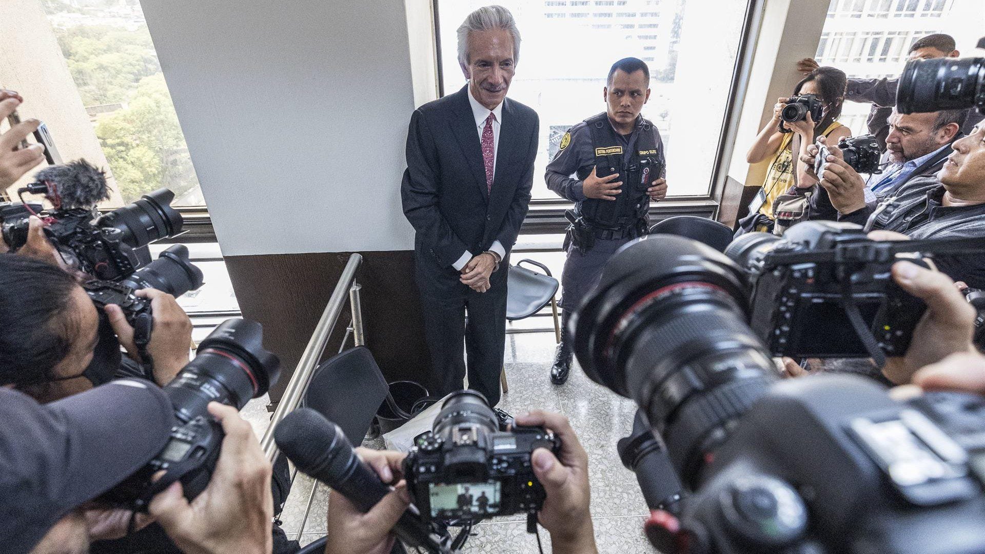 Periodista José Rubén Zamora (EFE)