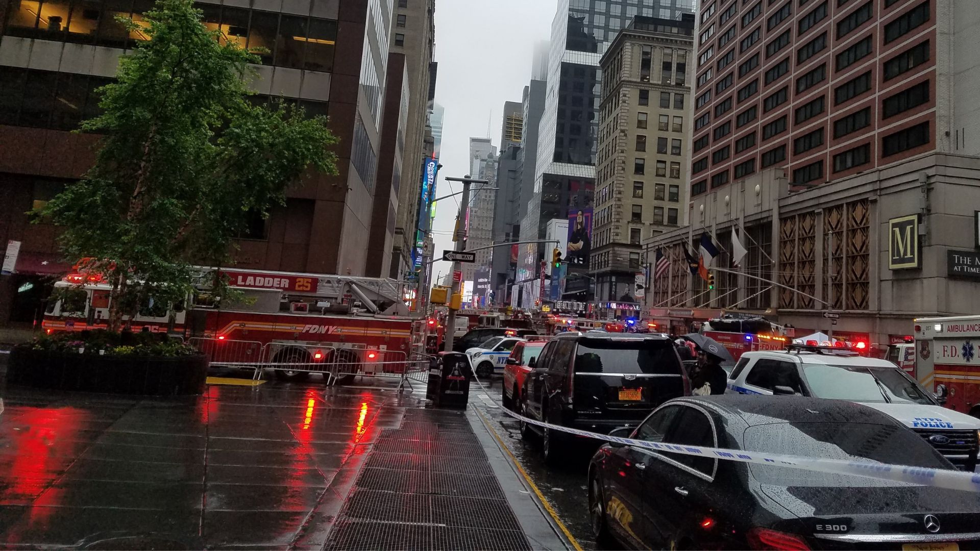 Accidente en Midtown Manhattan, Nueva York - Foto de referencia EFE