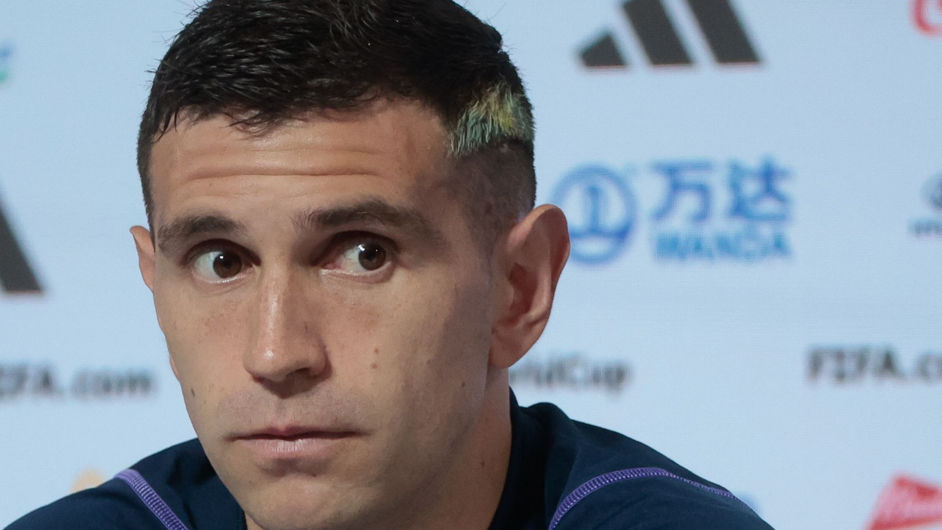 Emiliano 'Dibu' Martínez, guardameta argentino - Foto: EFE