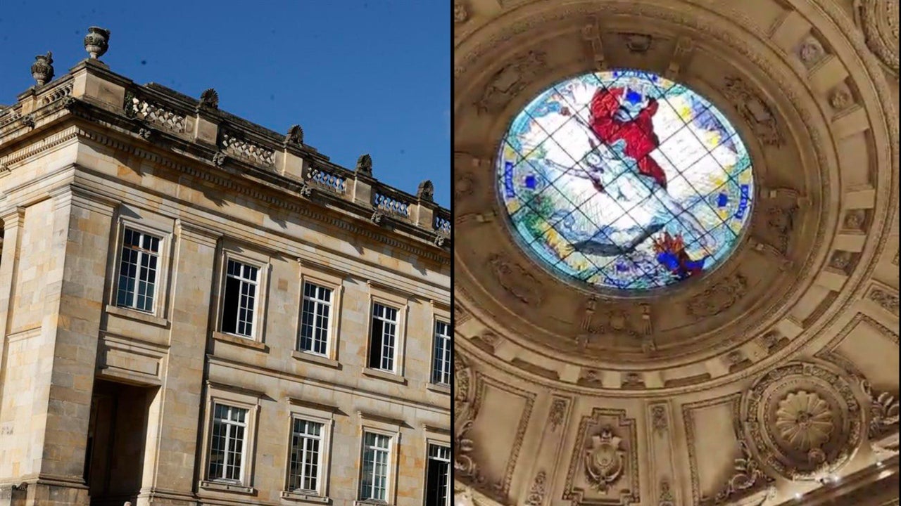 Imágenes se cayó parte del techo del recinto de la Cámara de