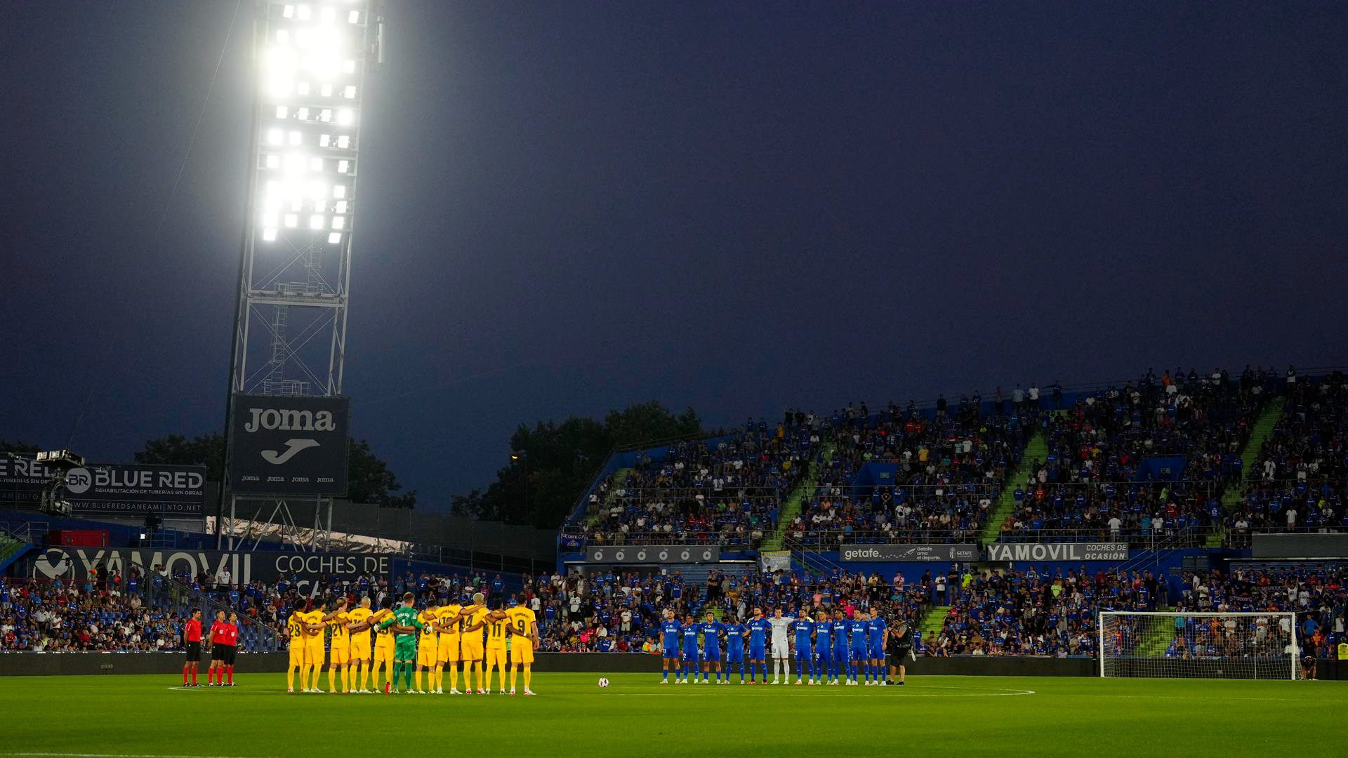 Partido entre el Getafe y Barcelona - Foto: EFE Partido entre el Getafe y Barcelona - Foto: EFE