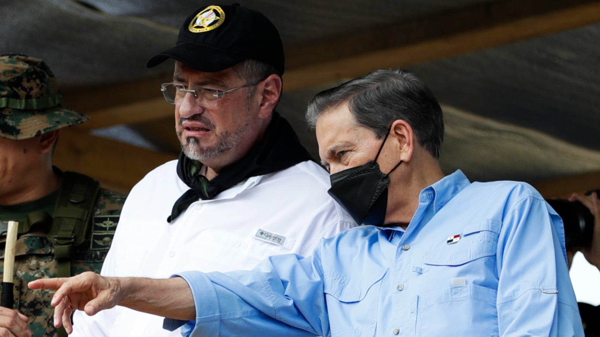 Presidente de Panamá, Laurentino Cortizo, y su homologo costarricense, Rodrigo Chaves - Foto: EFE