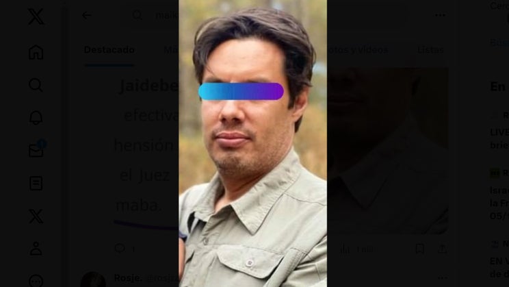 Jaideber Rico, sospechoso detenido