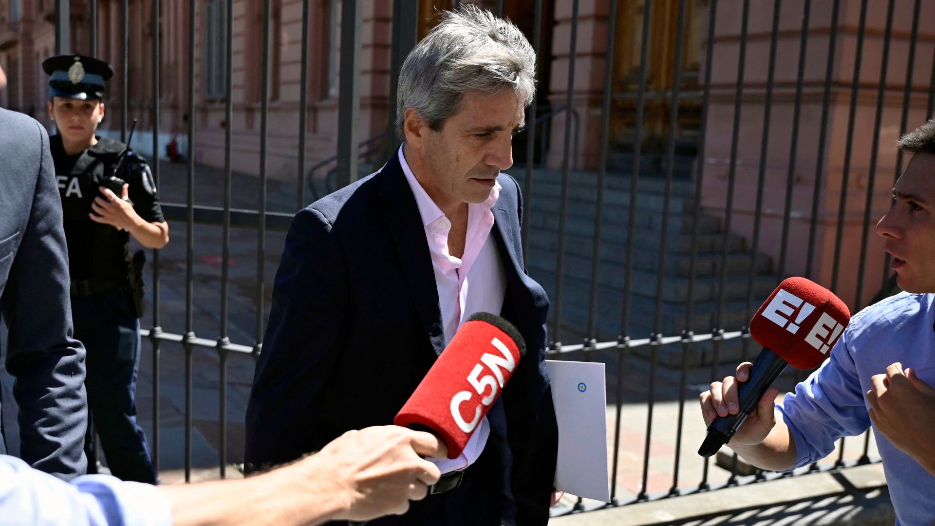 Luis Caputo, ministro de Economía de Argentina - Foto AFP