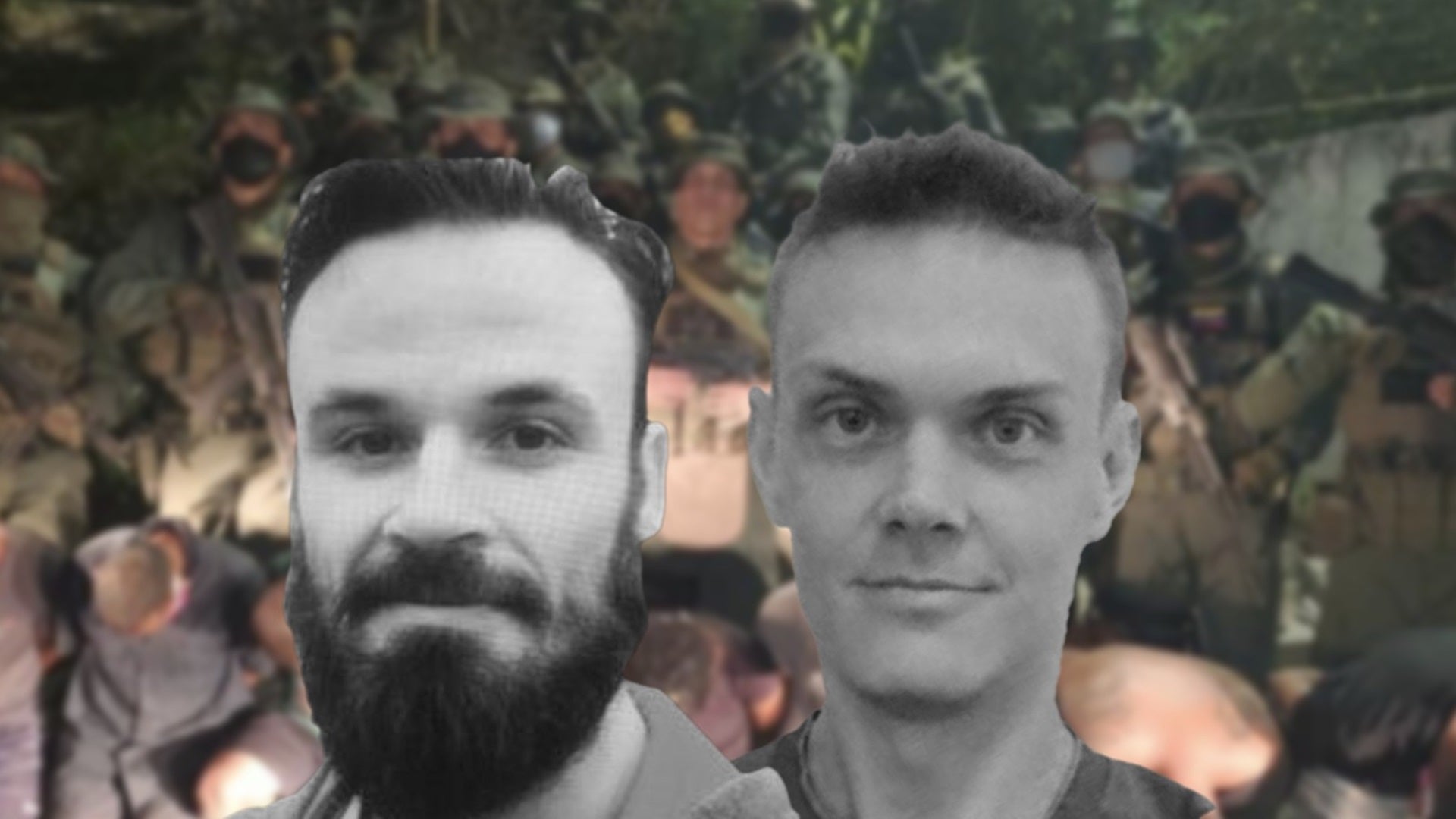 Estadounidenses liberados - Foto composición NTN24