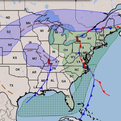 Tormenta invernal pone en alerta a casi siete millones de personas en
