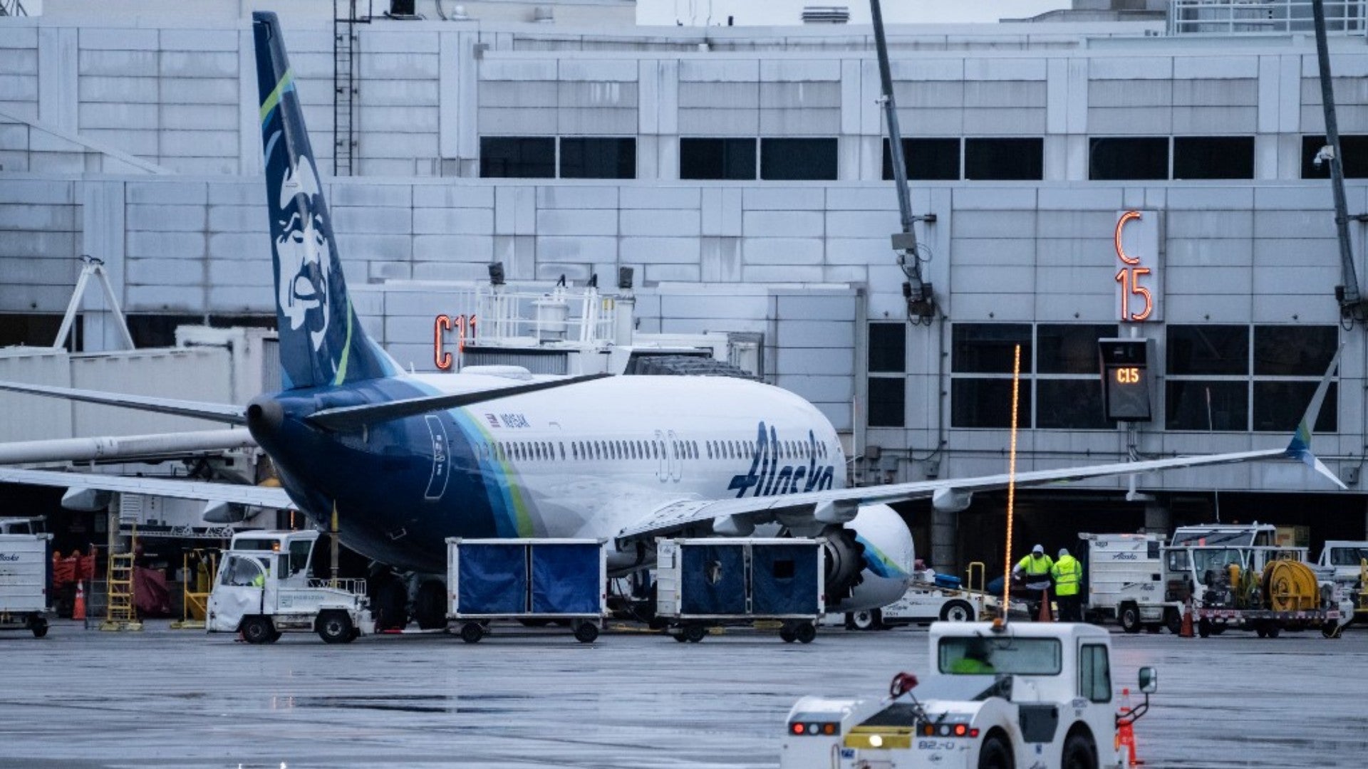 Boeing 737 MAX 9 de Alaska Airlines - Foto: AFP