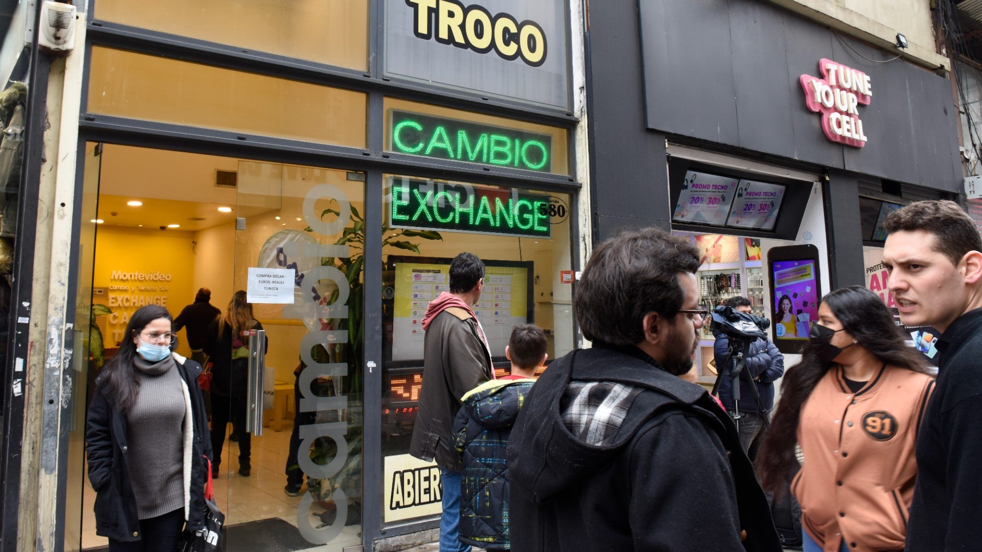 Casa de cambio en Argentina (EFE)