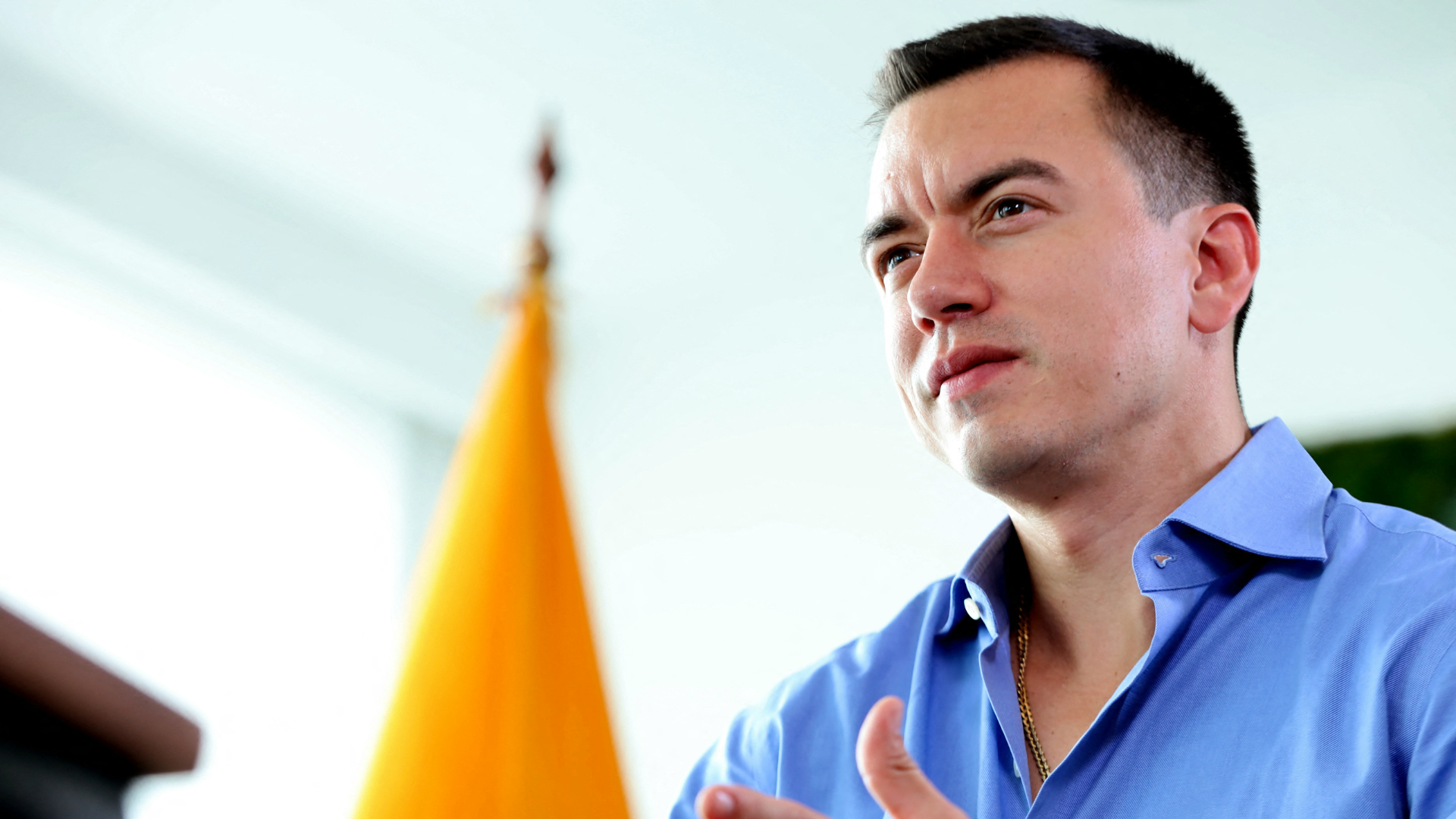 Daniel Noboa, presidente de Ecuador - Foto: EFE