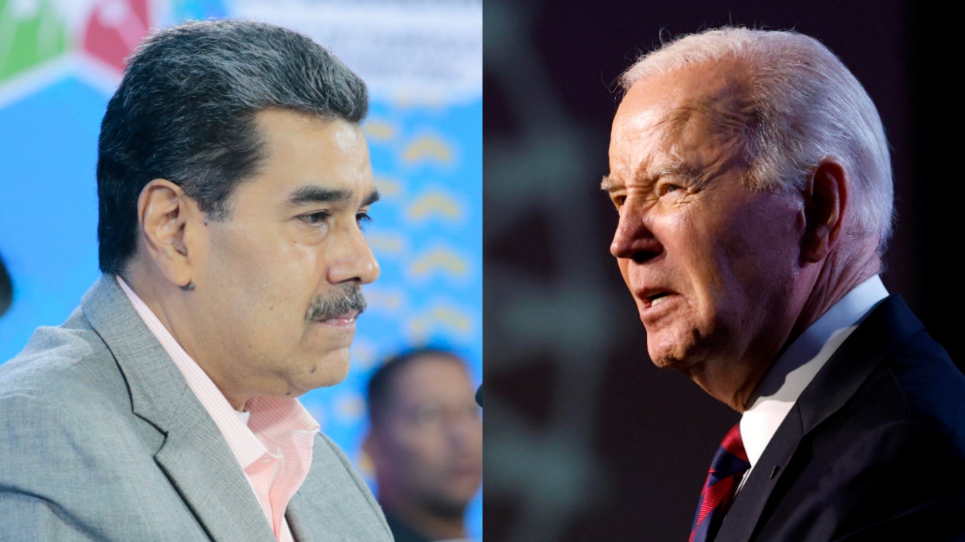 Nicolás Maduro, jefe del régimen venezolano / Joe Biden, presidente de EE. UU. - Foto: EFE