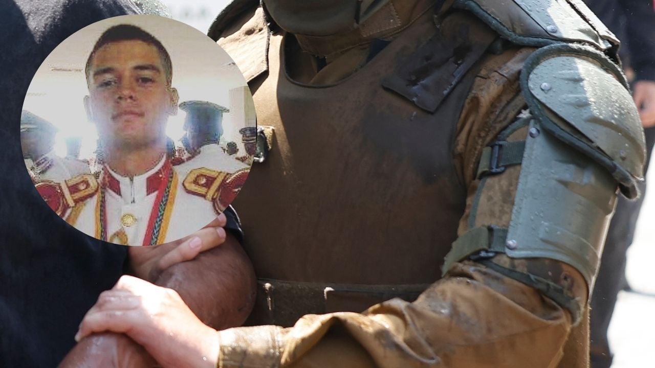 Autoridades chilenas realizan una detención (Foto de referencia: EFE / Exteniente venezolano Ronald Ojeda.