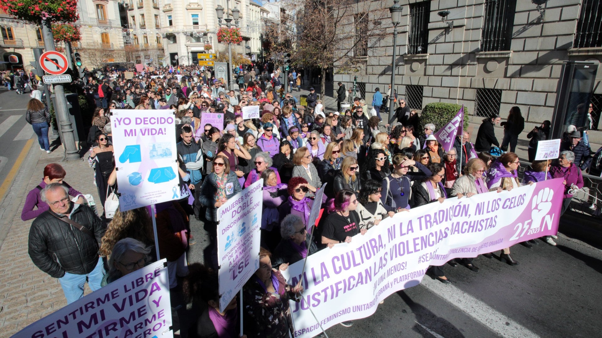 Marcha feminista en Madrid | Foto: EFE