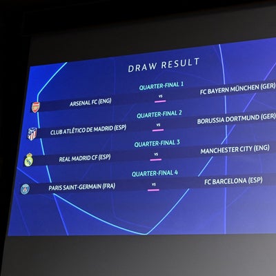 Así se jugarán los cuartos de final y las semifinales de la UEFA ...