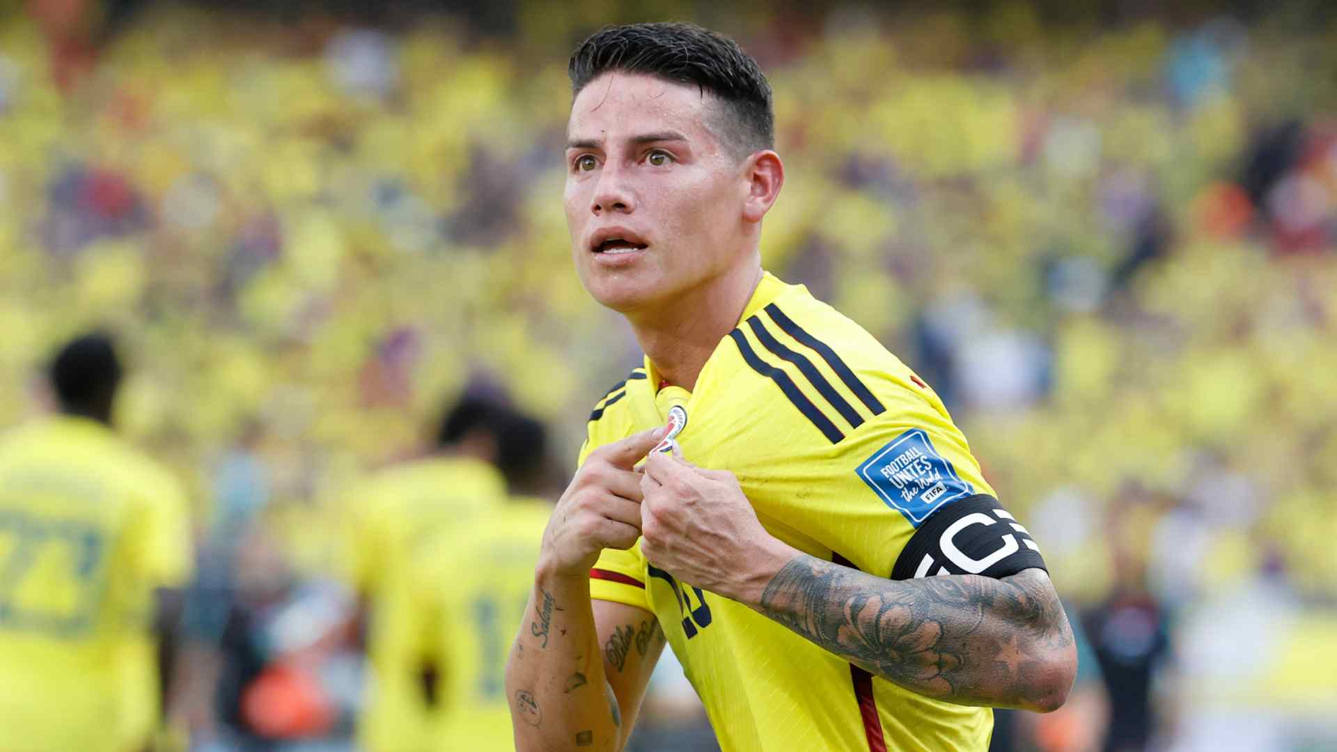 El futbolista colombiano James Rodríguez (EFE)