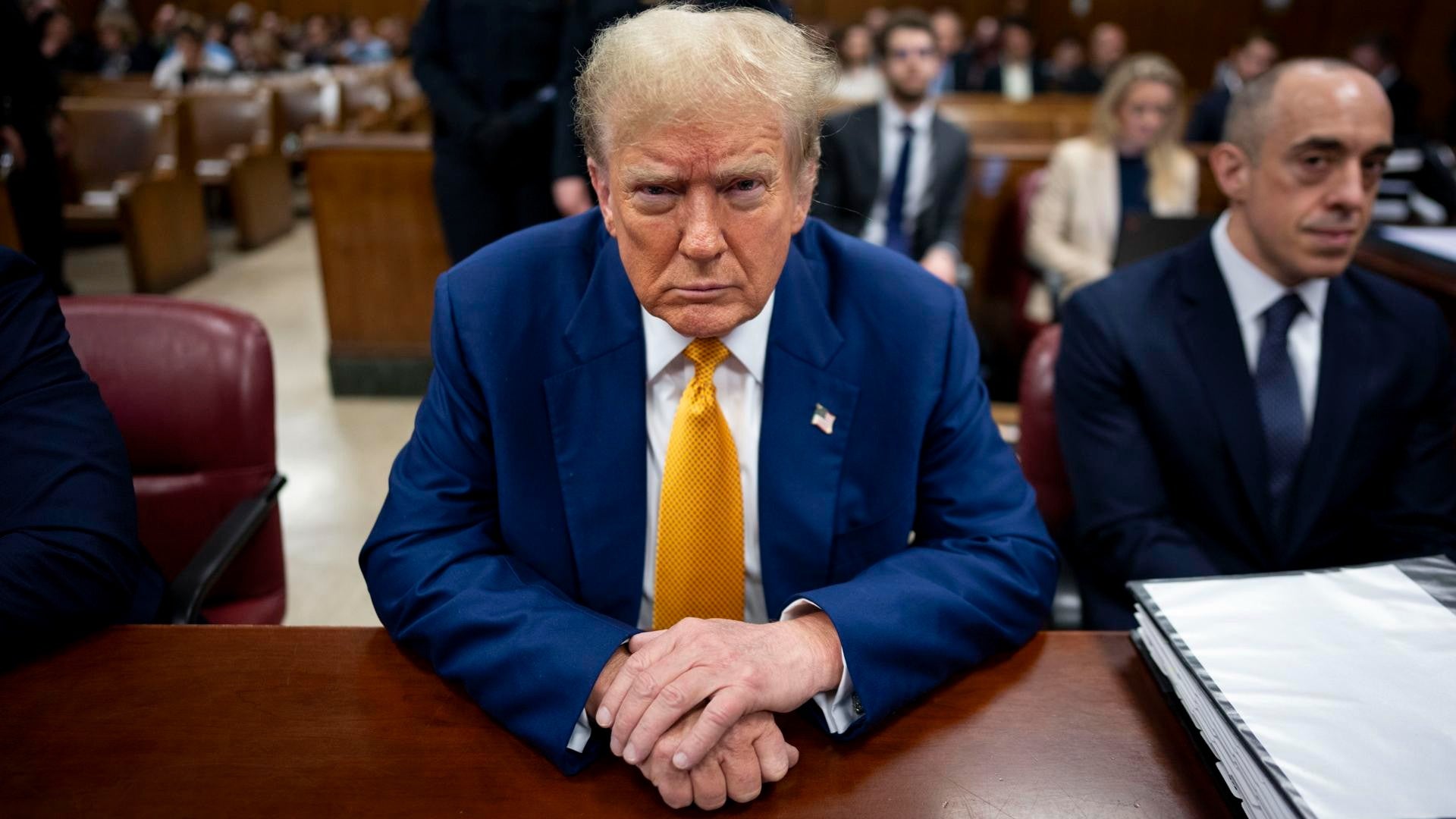 Juicio contra Donald Trump (EFE)