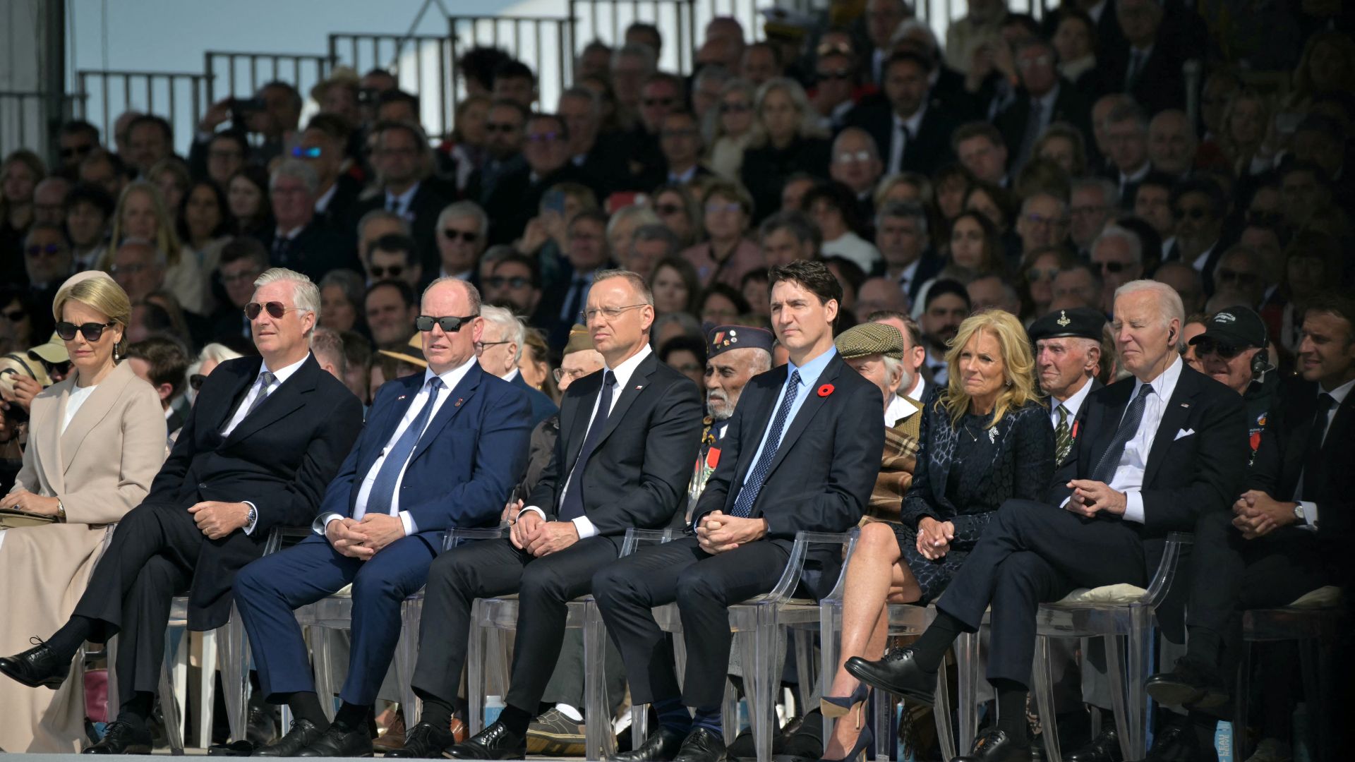 Líderes mundiales se reúnen en el 80 aniversario del Día D de Normandía - Foto AFP