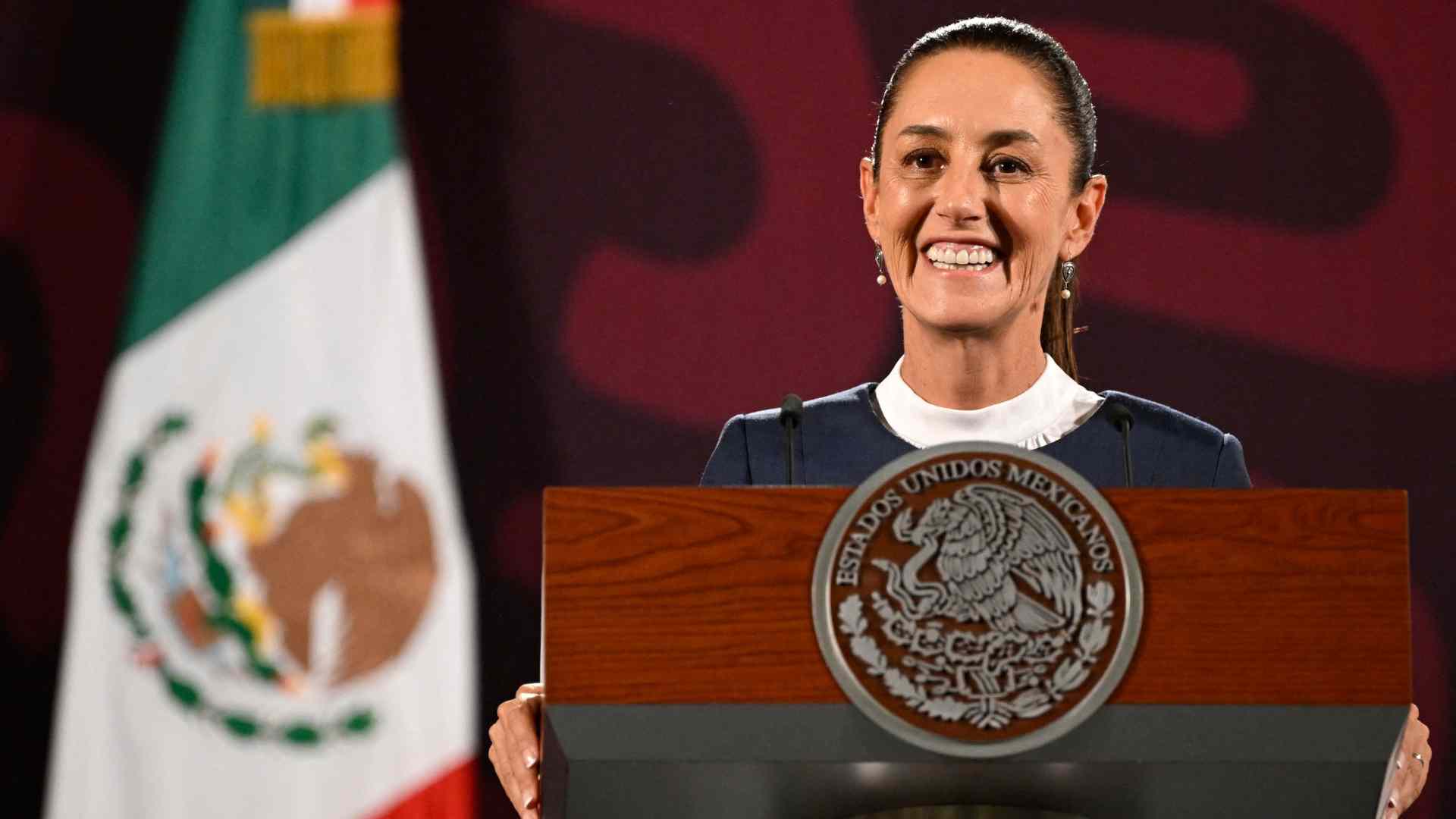La presidenta electa de México, Claudia Sheinbaum (AFP)