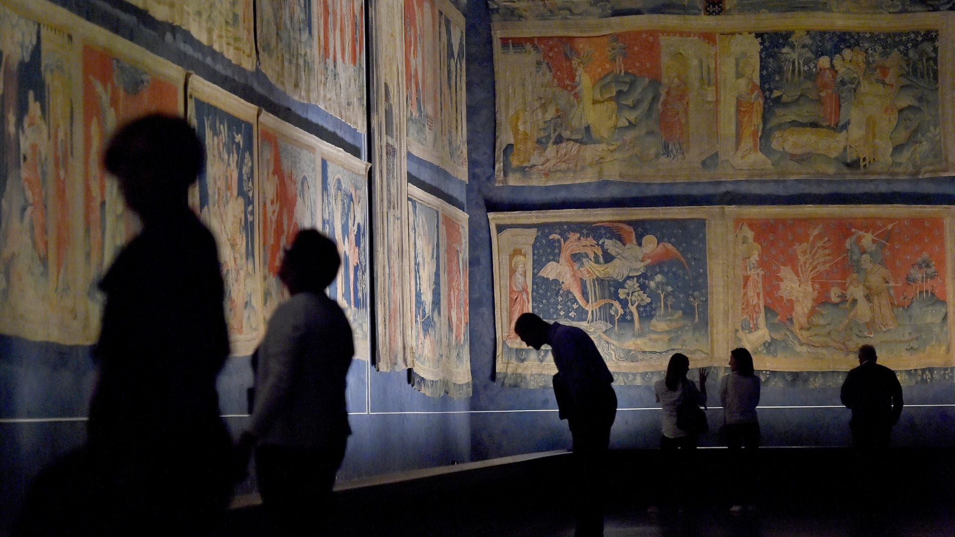 Tapiz del Apocalipsis de Angers - Foto AFP