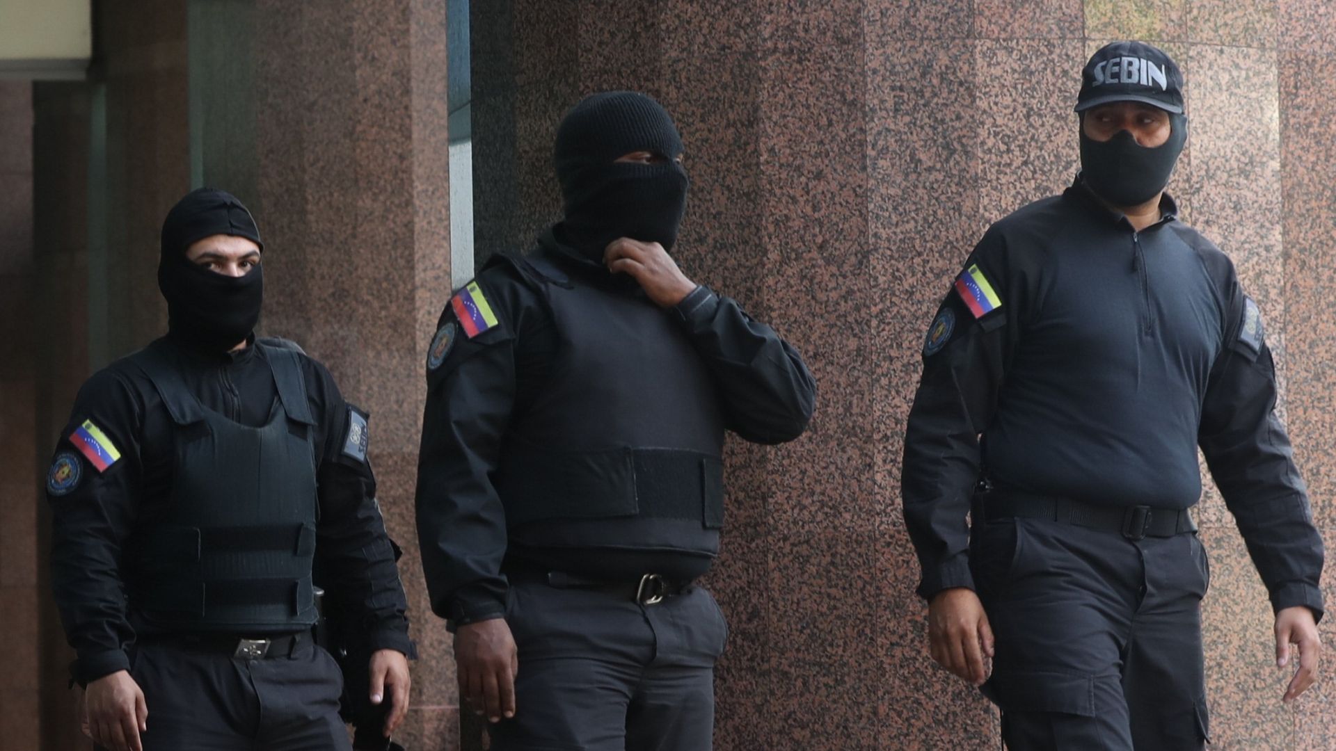 Agentes del régimen madurista - Foto: EFE