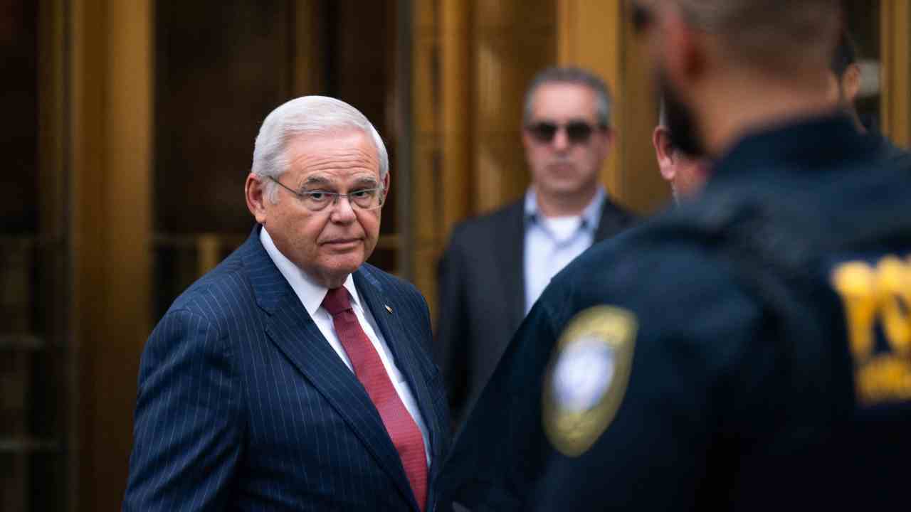 El senador estadounidense Bob Menéndez (AFP)