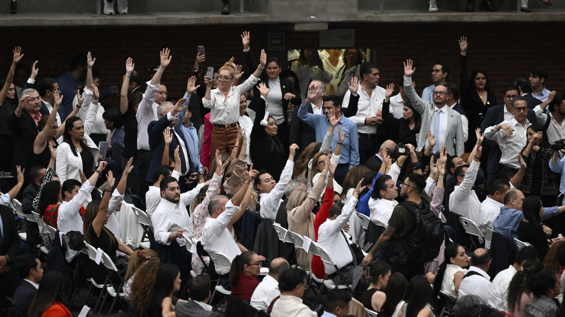 Cámara de Diputados aprueba polémica reforma judicial en México - Foto AFP
