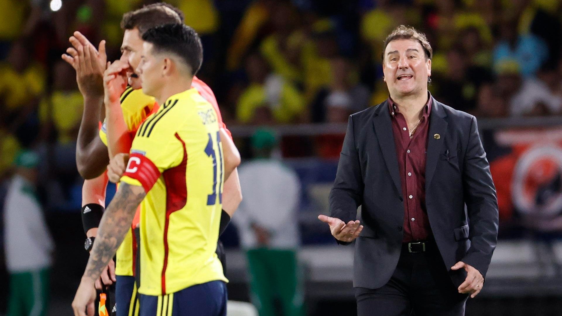 Néstor Lorenzo con la selección Colombia / FOTO: EFE