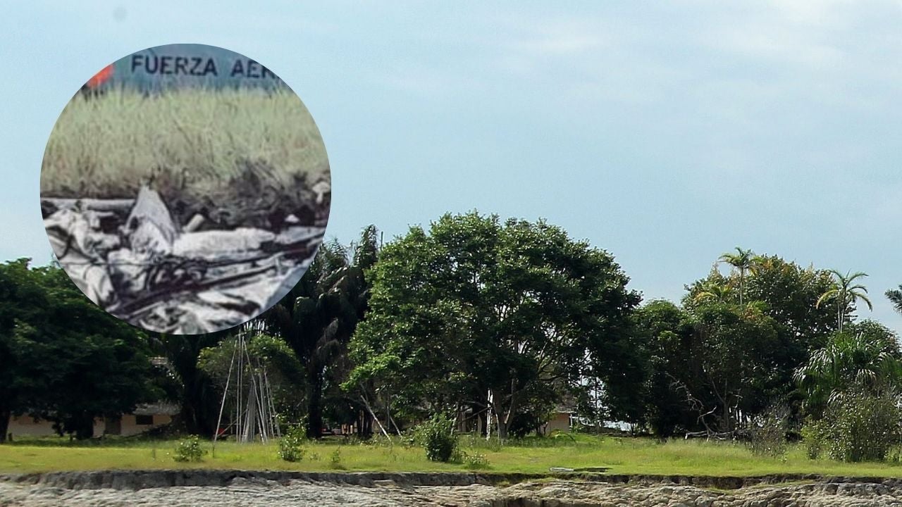 Accidente de helicóptero de la Fuerza Aérea de Colombia - Foto: X - @galvizsipsy / Departamento de Vichada - Foto de referencia: EFE